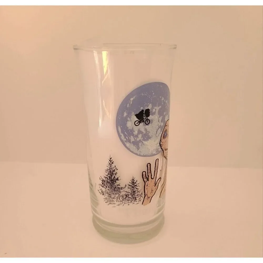 Set of 4 Vintage 1982 Pizza Hut / E.T. Drinking Glasses